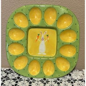 Easter Deviled Egg Plate